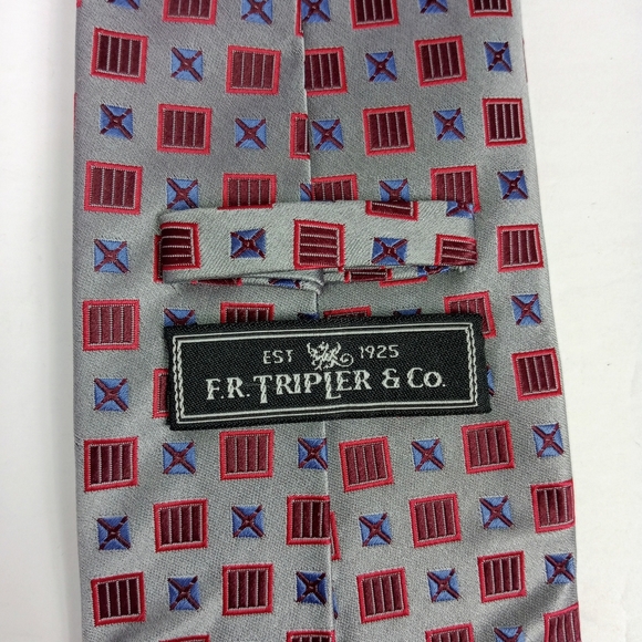 F.R. Tripler & Co 100% Silk Men's Tie - Picture 5 of 6